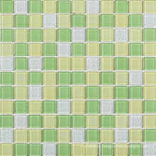 Green Blend Crystal Glass Mosaic